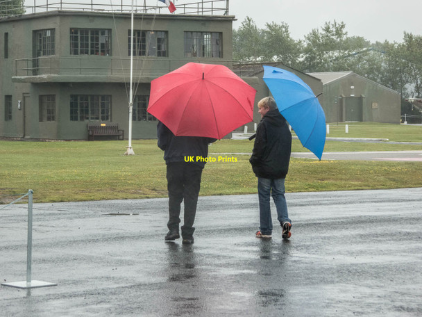 Photo 6"x4" A Wet Day at  York Air Museum Elvington\/SE7047 c2015
