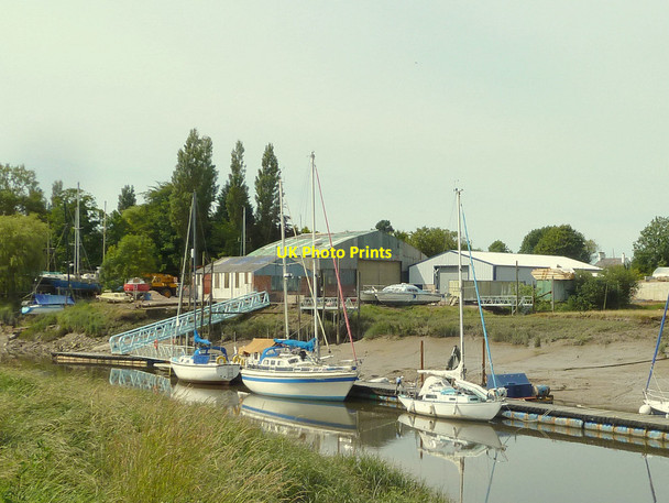 Photo 6"x4" Boats on the River Douglas Becconsall c2015