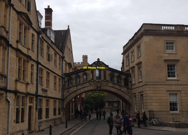 Photo 6"x4" Culture and people at the bridge of sighs Oxford\/SP5106 c2015