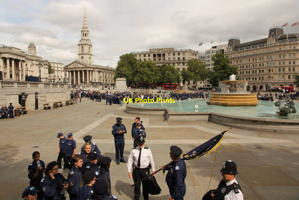 Photo 6"x4" Trafalgar Square Westminster c2015