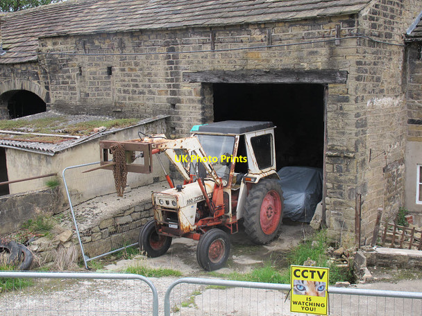 Photo 6"x4" Old David Brown tractor Apperley Bridge c2015