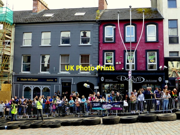 Photo 6"x4" Spectators at the Annual Soapbox Derby, Omagh Omagh c2015