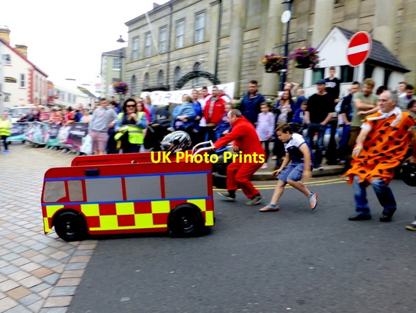 Photo 6"x4" Fire engine soapbox, Omagh Omagh c2015