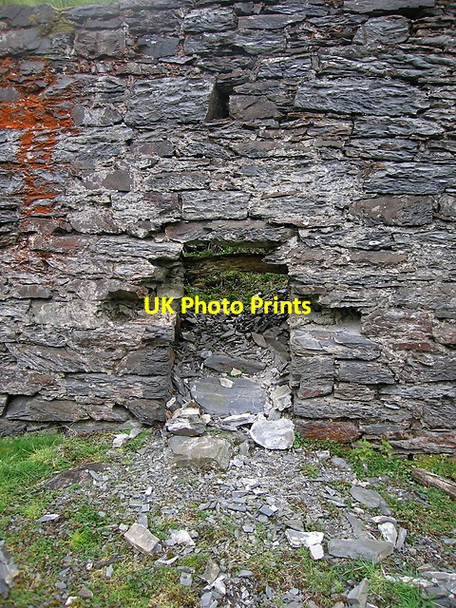 Photo 6"x4" Dressing floor, Gwaith Goch mine Mynydd Bach\/SN7176 c2015