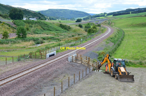 Photo 6"x4" The Borders Railway, Heriot Heriot c2015