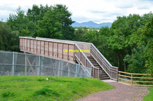 Photo 6"x4" New footbridge, Gore Glen Arniston\/NT3461 c2015
