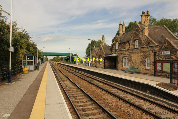 Photo 6"x4" Saxilby Station Saxilby c2015
