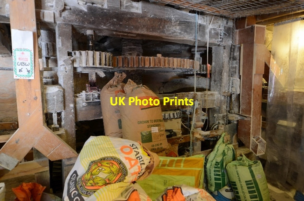 Photo 6"x4" Watermill - Pit gearing Little Salkeld c2015