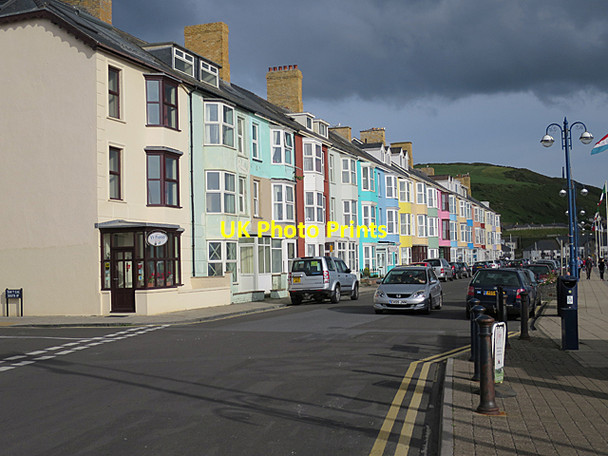 Photo 6"x4" Marine Terrace Aberystwyth c2015