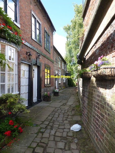 Photo 6"x4" Cottages by Lymm Bridge Lymm c2015