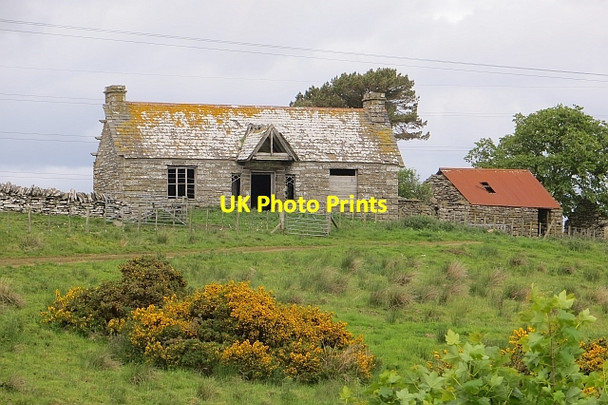 Photo 6"x4" Ruin, Balnabruach Balnabruich\/ND1529 c2015