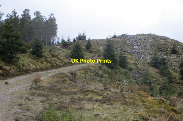 Photo 6"x4" Lairig Ghallabhaich road Creagan na C\u00f2rr c2015