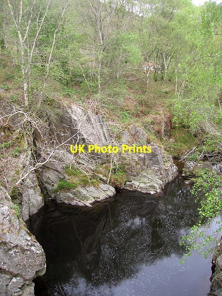 Photo 6"x4" Rheidol gorge Ystumtuen c2015