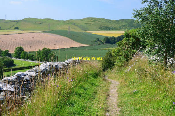 Photo 6"x4" Cross Borders Drove Road Hawick c2015