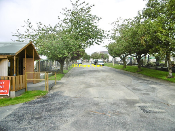 Photo 6"x4" Douglas Cemetery, entrance Douglas\/SC3875 c2015