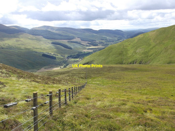 Photo 6"x4" On Peat Hill Capplegill c2015