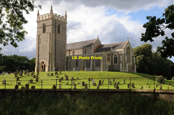 Photo 6"x4" Holkham church Holkham c2015