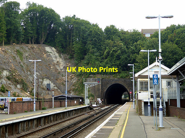 Photo 6"x4" Looking north from Dover Priory station Dover\/TR3141 c2015