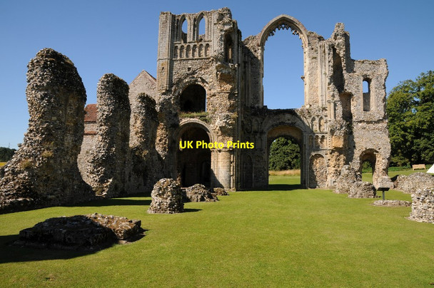 Photo 6"x4" Castle Acre Priory South Acre c2015