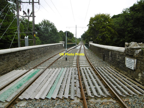 Photo 6"x4" Ballure, railway lines Ramsey\/SC4594 c2015