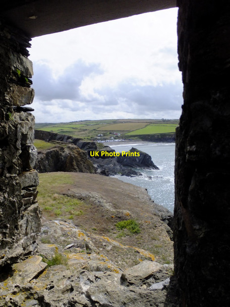 Photo 6"x4" Abereiddy bay from Abereiddy Tower Abereiddy c2015