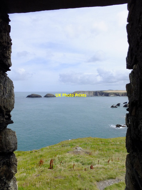 Photo 6"x4" View to the northeast from Abereiddy Tower Abereiddy c2015