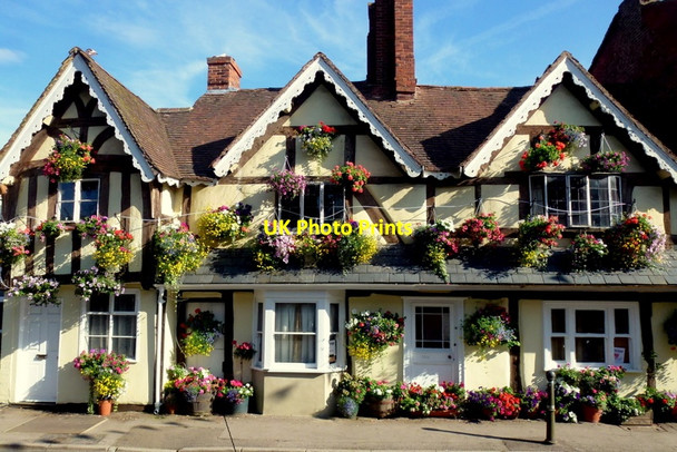 Photo 6"x4" A well-decorated house in Newent Newent c2015