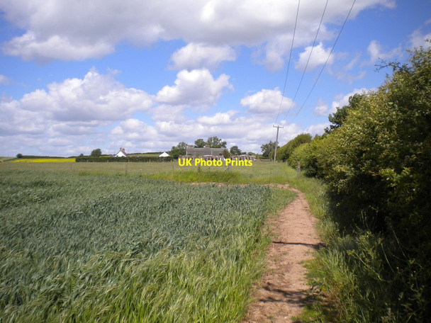 Photo 6"x4" Footpath south of Wheatcroft Farm Keyworth c2015