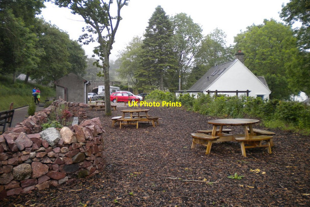 Photo 6"x4" Picnic area, Eskdale Green station Eskdale Green c2015