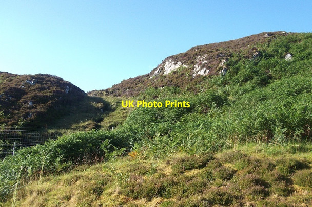 Photo 6"x4" Crags above the Swordly Burn Crask\/NC7262 c2015