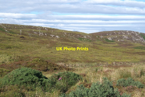 Photo 6"x4" Moorland above Kirtomy Kirtomy c2015