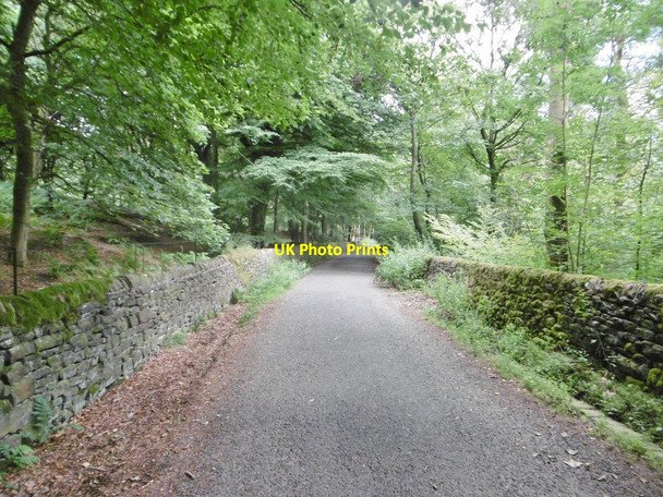 Photo 6"x4" Tintwistle, right of way Deepclough c2015