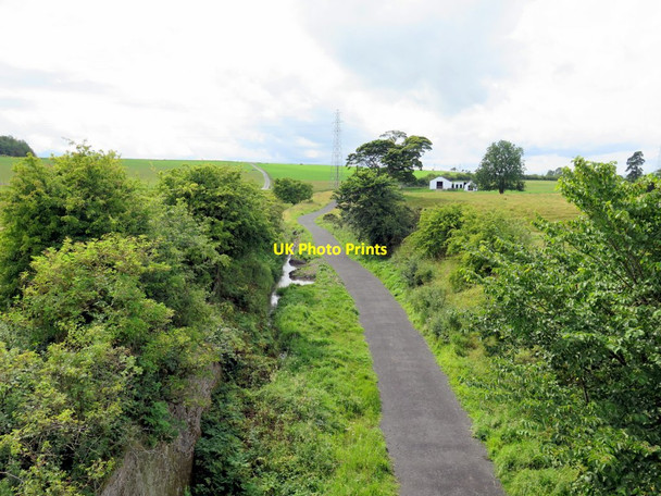 Photo 6"x4" Disused railway east of Gibbsneese Butterknowle c2015