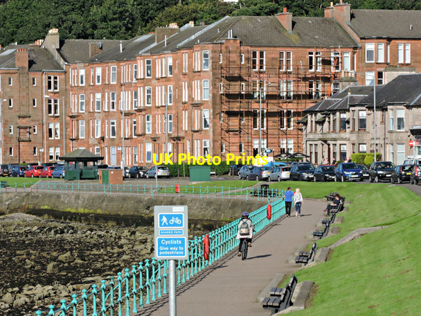 Photo 6"x4" Ashton seafront Gourock c2015