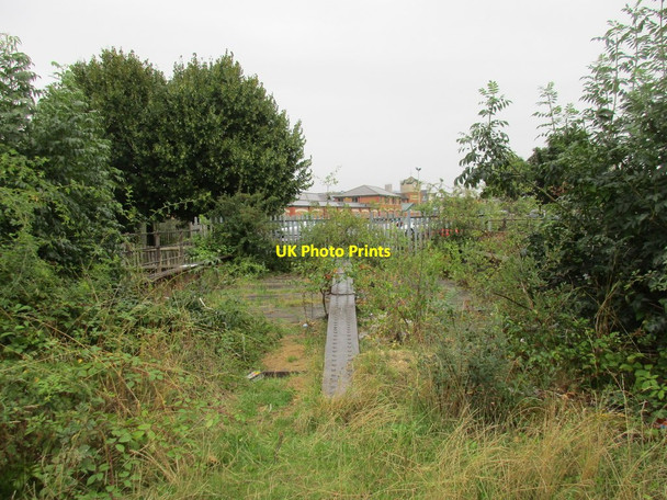 Photo 6"x4" Old railway bridge Lincoln c2015