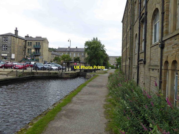 Photo 6"x4" Lock ahead in Slaithwaite Clough Head\/SE0815 c2015
