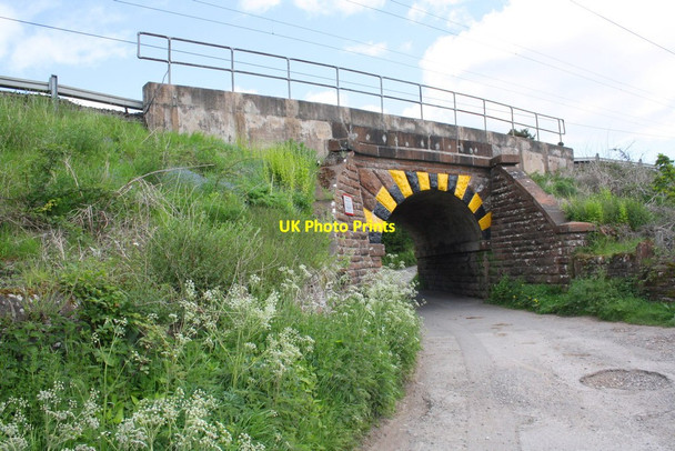 Photo 6"x4" Railway Bridge CGJ7\/180 over Thacka Lane Penrith c2015