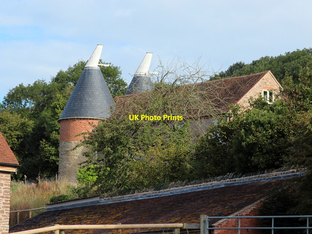 Photo 6"x4" Oast House at Hope End Farm, Ridgeway Cross, Cradley Ridgeway Cross c2015