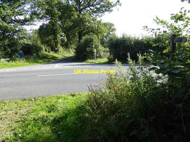 Photo 6"x4" Bridleway reaches Greenhurst Lane Smock Alley c2015