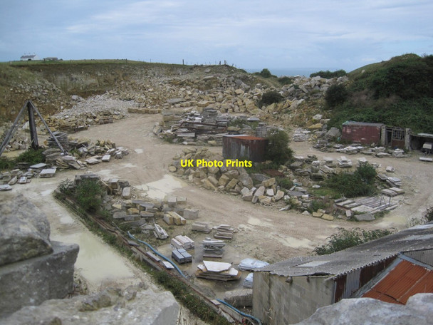 Photo 6"x4" St Aldhelm's Head Quarry Worth Matravers c2015