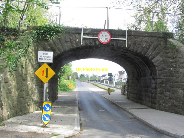 Photo 6"x4" Low bridge at Cartron Keel, Moate Moate c2015