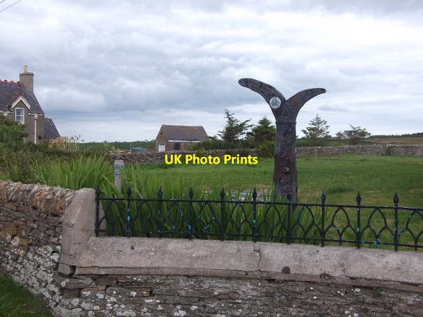 Photo 6"x4" Millennium milepost, Canisbay Canisbay c2015
