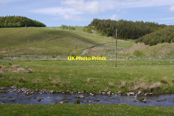 Photo 6"x4" Across the Bothwell Water Cranshaws c2015