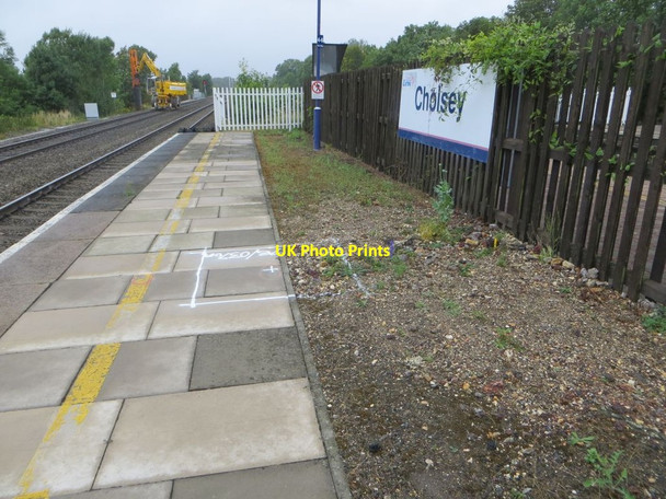 Photo 6"x4" Mark on Platform 2 Cholsey c2015