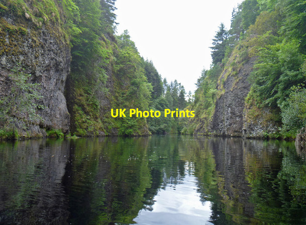 Photo 6"x4" The Aigas Gorge Crask of Aigas c2015