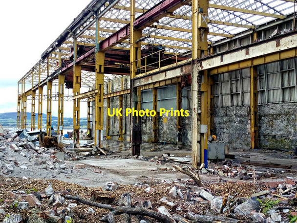 Photo 6"x4" Ferguson shipyard redevelopment Port Glasgow c2015