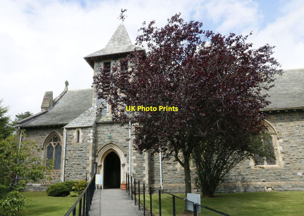 Photo 6"x4" Entrance to the Holy Trinity Llandrindod Wells\/Llandrindod c2015
