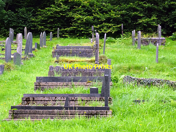 Photo 6"x4" Aberffrwd Burial Ground Aberffrwd\/SN6878 c2015