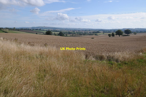 Photo 6"x4" Arable land south of Todenham Geat Wolford c2015