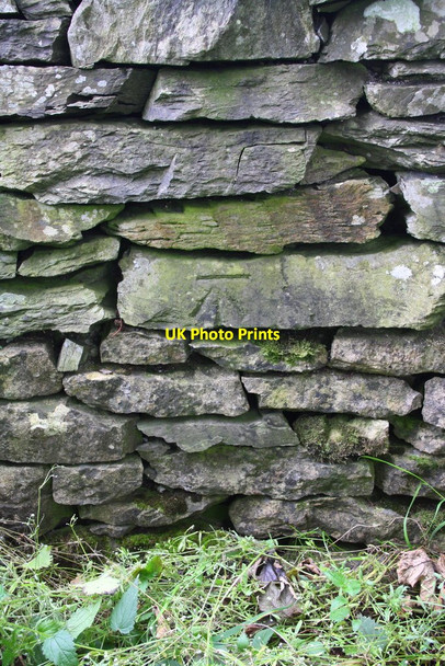 Photo 6"x4" Benchmark on bridge wall, Pikestone Lane Greenholme\/NY5905 c2015